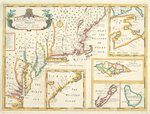 A new map of the most considerable plantations of the English in America
