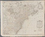 Map of the United States in North America : 