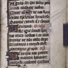 Text with initials, rubrics, placemarkers, border design
