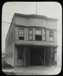 Castleton Corners, community center library in upper story of firehouse, 1916