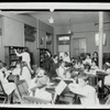 Mulberry Settlement House : children reading in Settlement house library, Oct., 1920