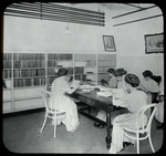 National Biscuit Company : women reading, July 29, 1910