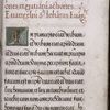 Opening of text, rubric in humanistic hand, initial, main hand