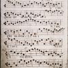 Opening of music in different style, later hand.