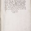 Close of text on tournaments, dated 1499 and signed Jorg Rugen