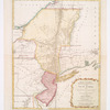 Mappa geographica Provinciae Novae Eboraci ab Anglis New-York dictae