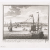 Nieu Amsterdam, een stedeken in Noord Amerikaes Nieu Hollant, op het eilant Mankattan, namaels Nieu Jork genaemt, toen het geraekte in 't gebiet der  Engelschen = Amstelodamum recens, postea Anglis illud possidentibus dictum Eboracum novum, Hollandiae novae, id est Americae Mexicanae sive septentronalis oppidulum