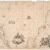 Terra nova, ac maris tractus circa Novam Franciam, Angliam, Belgium, Venezuelam Novam, Andalusiam, Guianan, et Brasiliam = Terra neuf, en de custen van Nieu Vranckryck, Nieu Engeland, Nieu Nederland, Nieu Andalusia, Guiana en Venezuela.