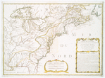 Carte du Canada et de la Louisiane qui forment la Nouvelle France et des colonies angloises ou sont representez les pays contestez dressée sur les observations et sur plusieurs cartes particulieres et meme Angloises