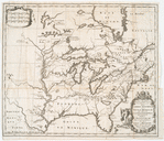 Carte d'un tres grand pais nouvellement découvert dans l'Amerique Septentrionale, entre le Nouveau Mexique, et la Mer glaciale