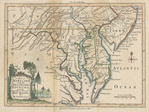 A map of Maryland with the Delaware counties and the southern part of New Jersey &c.