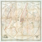Sidney's map of twelve miles around New-York : with the names of property holders, &c., from entirely new & original surveys