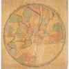 Map of the country thirty miles round the city of New York