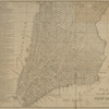 Plan von der Stadt New-York.