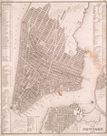 Plan von New-York, 1844.
