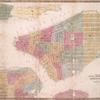Map of the city of New York : with the adjacent cities of Brooklyn & Jersey City, & the village of Williamsburg