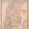 Map of the City of New-York with part of Brooklyn and Williamsburgh : population in the year 1850: 450,000 inhabitants.
