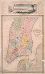 Map of the City of New-York with part of Brooklyn and Williamsburgh : population in the year 1850: 450,000 inhabitants.