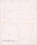 Map of the proposed widening of Rector & Morris streets