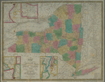 Map of the state of New York : compiled from the latest authorities