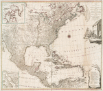 A new and correct map of North America with the West India Islands