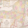 Map of the state of New York : compiled from the latest authorities