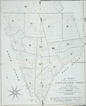 A Map of the city of New York shewing the proposed alteration of the boundaries of the several wards as reported by the Committee on Laws.