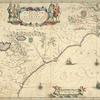 Virginiae partis australis, et Floridae partis orientalis, interjacentiumq[ue] regionum nova descriptio