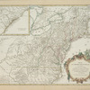 Partie de l'Amerique septentrionale, qui comprend le cours de l'Ohio, la Nlle. Angleterre, la Nlle. York, le New Jersey, la Pensylvanie, le Maryland, la Virginie, la Caroline