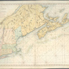 Carte réduite des côtes orientales de l'Amérique septentrionale 