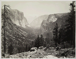 The Yosemite Valley from Inspiration Point.