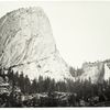 Bellows Butte and Nevada Fall, Yosemite.