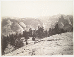 The Domes from the Sentinel Dome, Yosemite.