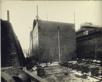 Contract No. 3. General view New York River shaft caisson in dry dock. Staten Island Shipbuilding Co.'s Plant. Mariner's Harbor, S.I. 12/20/23, 2:20 p.m.