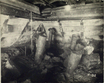 Contract No. 4. Interior view (in compressed air) North Land shaft caisson, N.J., 11-18-22, 12:05 a.m.