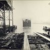 View of launching of New York river shaft caisson, Staten Island Shipbuilding Co.'s Plant, Mariner'd Harbor, S.I., 12/5/22, 8:46 a.m.