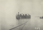 View of launching of New York river shaft caisson, Staten Island Shipbuilding Co.'s Palnt, Mariner'd Harbor, S.I., 12/5/22, 8:49 a.m.