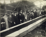 Launching party, launching of New York river shaft caisson, Staten Island Shipbuilding Co.'s Palnt, Mariner'd Harbor, S.I., 12/5/22, 8:55 a.m.