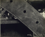 Broken plate. Cast-iron lining South tunnel, New York, 11/22/22, 9:40 a.m.