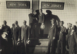 Group of officials - 8 . 'New York met New Jersey')