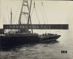 Contract No. 13. River ventilation building, New York. Erection steel girders. 3/12/26, 10:15 a.m.