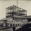 Contract No. 13. River ventilation building, New York. Erection of steel to third floor level. 4/20/26. 9:45 a.m.
