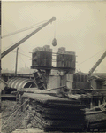 Contract No. 6. Caisson A-2 for foundation's air ducts at land shafts, New Jersey, 5/6/25, 12:15 p.m.