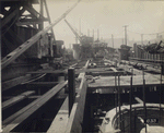 Contract No. 6. Air ducts. Caisson at land ventilation building, New Jersey, 6/30/25, 11:30 a.m.