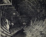 Contract No. 4. North Tunnel West shield at Ring No. 312 and cleaning and caulking, N,J. 4/1/25, 1:10 p.m.