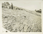 Ashokan Reservoir. Placing paving on up-stream side of East dike. Contract 3. October 3, 1912.