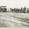 Hill View Reservoir. Spreading and rolling earth to form special impervious enbankments. Contract 30. July 1, 1910.
