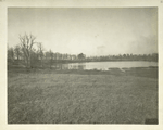 Silver Lake reservoir. Panorama view of Silver Lake before construction operations began. Contract 89. November 5, 1913.