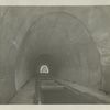 Wallkill North cut-and-cover. Interior of conpleted section of aqueduct. Contract 47. June 20, 1912.