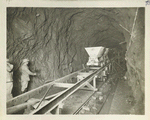 Bonticou tunnel. Competed trimming of tunnel shown in foreground. ... Contract 47. June 9, 1911.